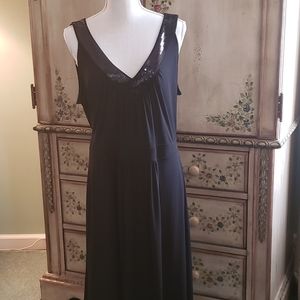 ALFANI BLACK DRESS SEQUIN NWT 2X
